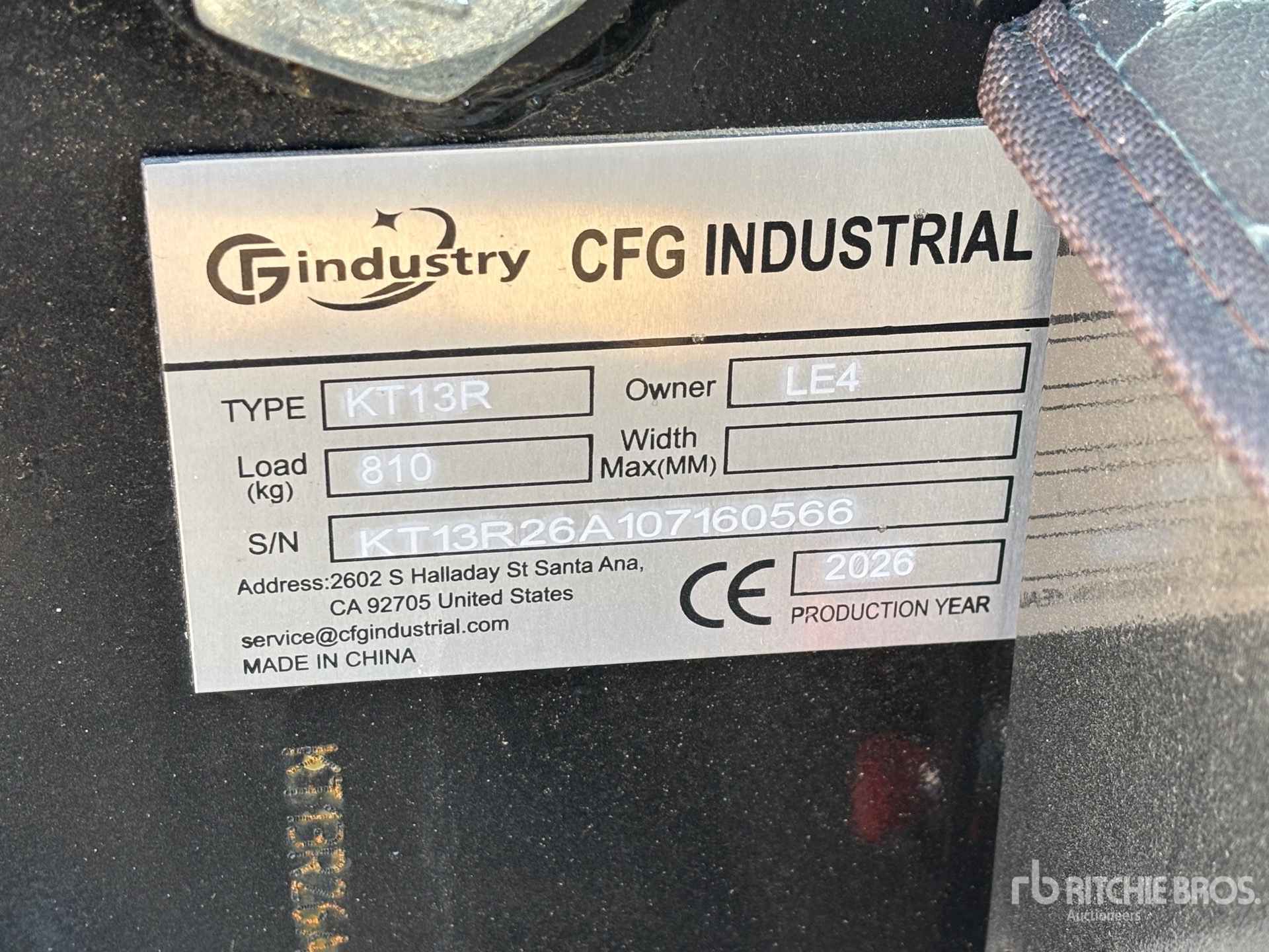 2026 CFG KT13R