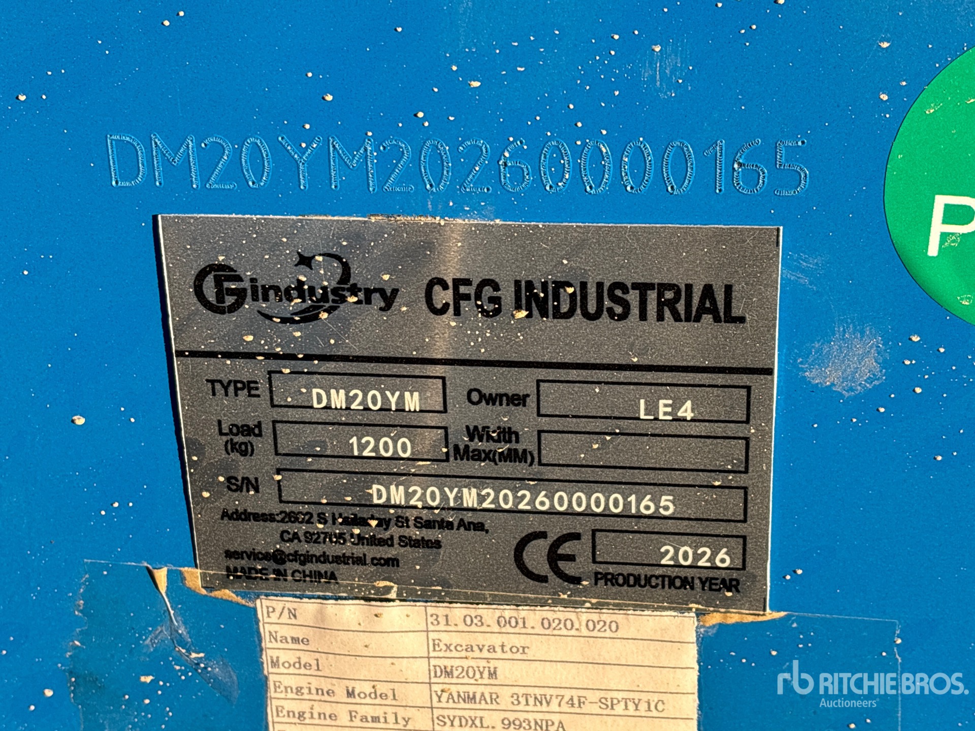 2026 CFG DM20YM