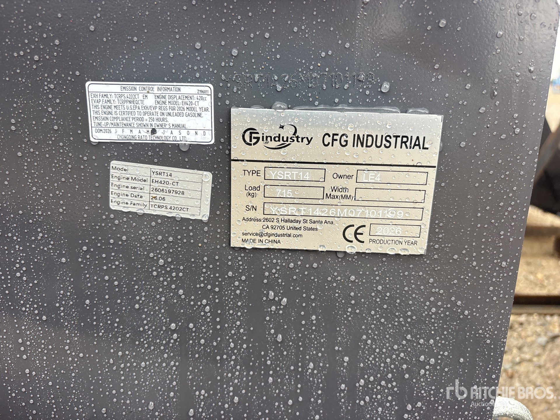 2026 CFG YSRT14