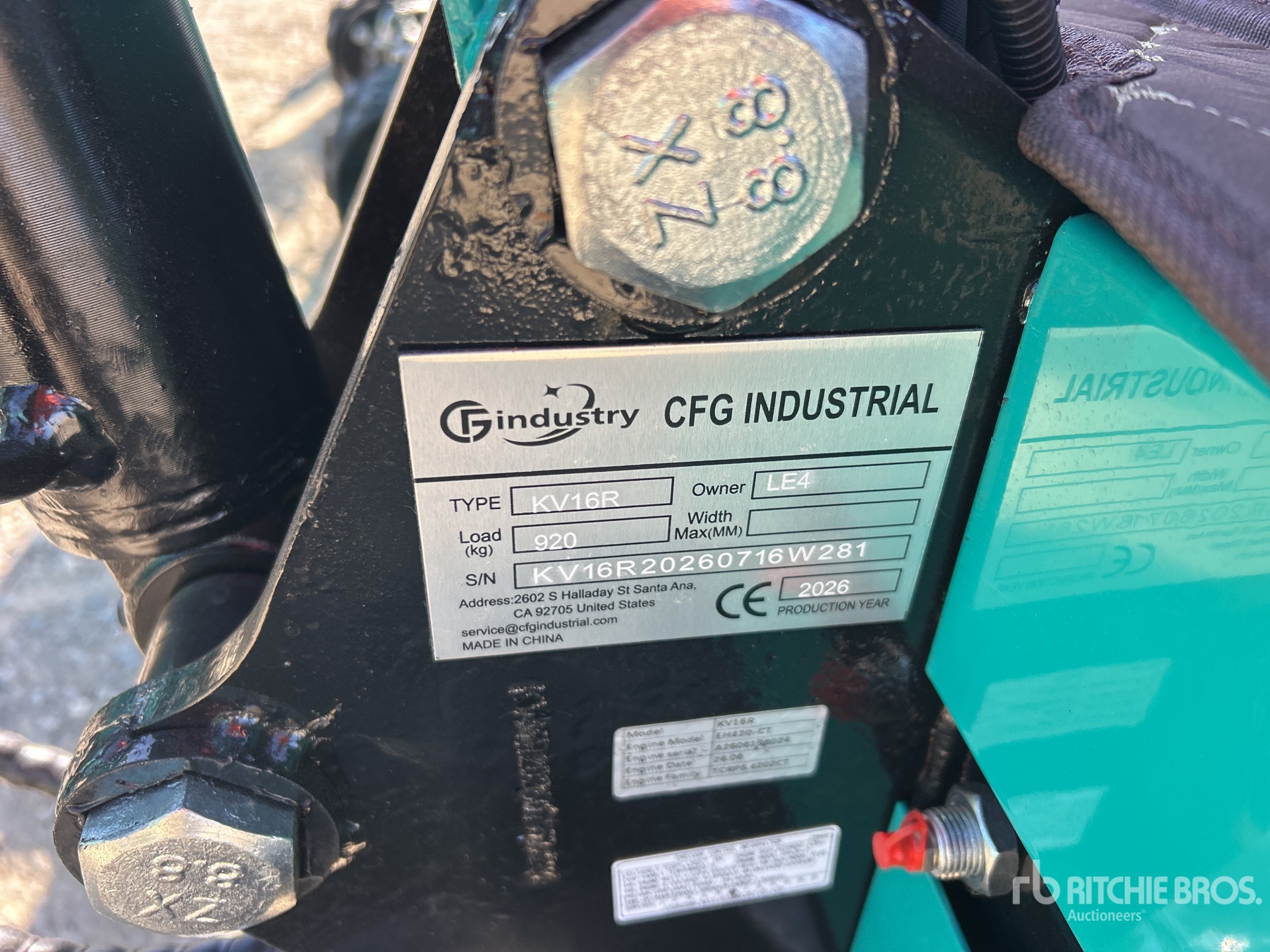 2026 CFG KV16R