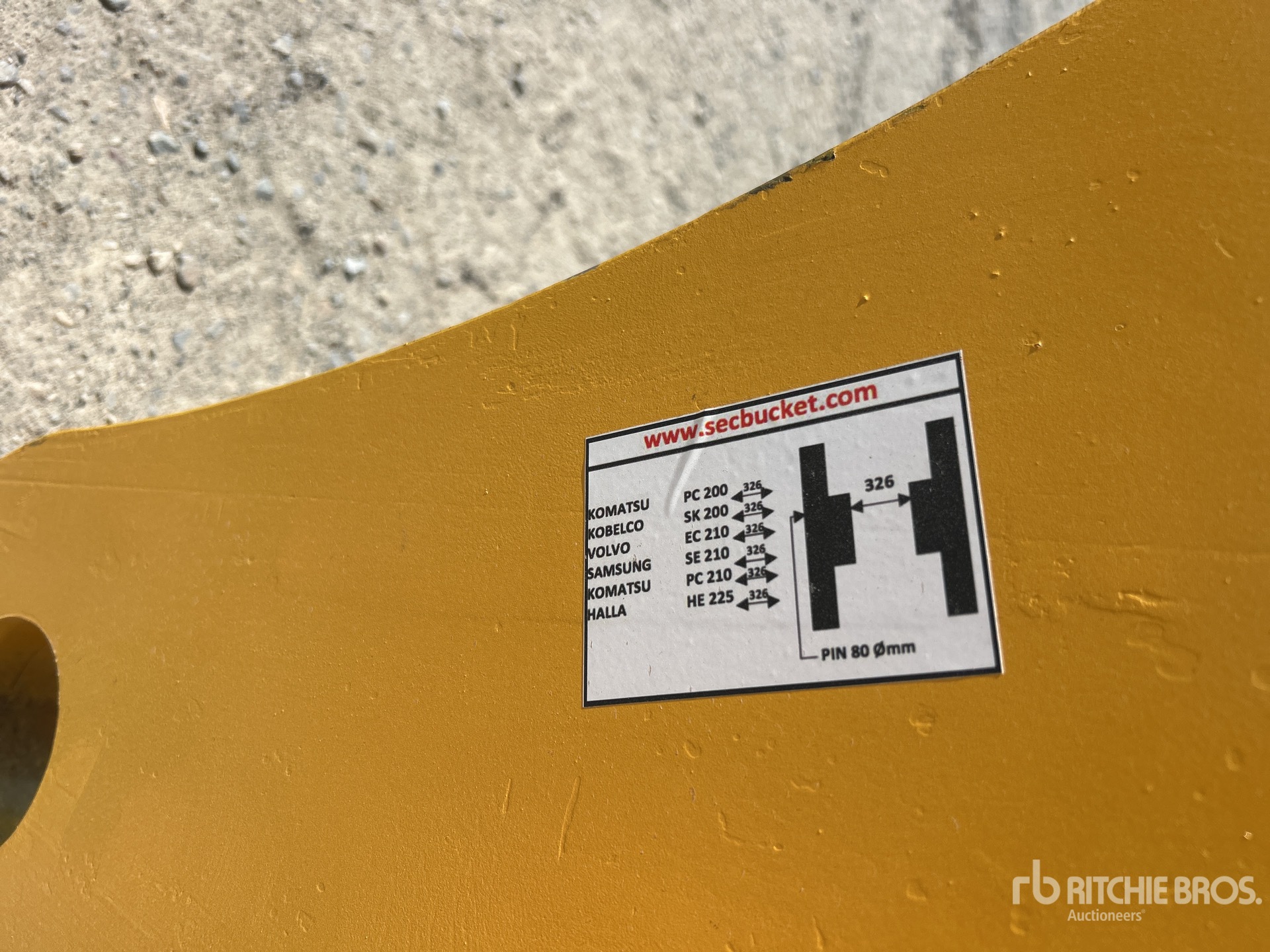 2026 SEC 60 in. to fit PC200 (Unused)