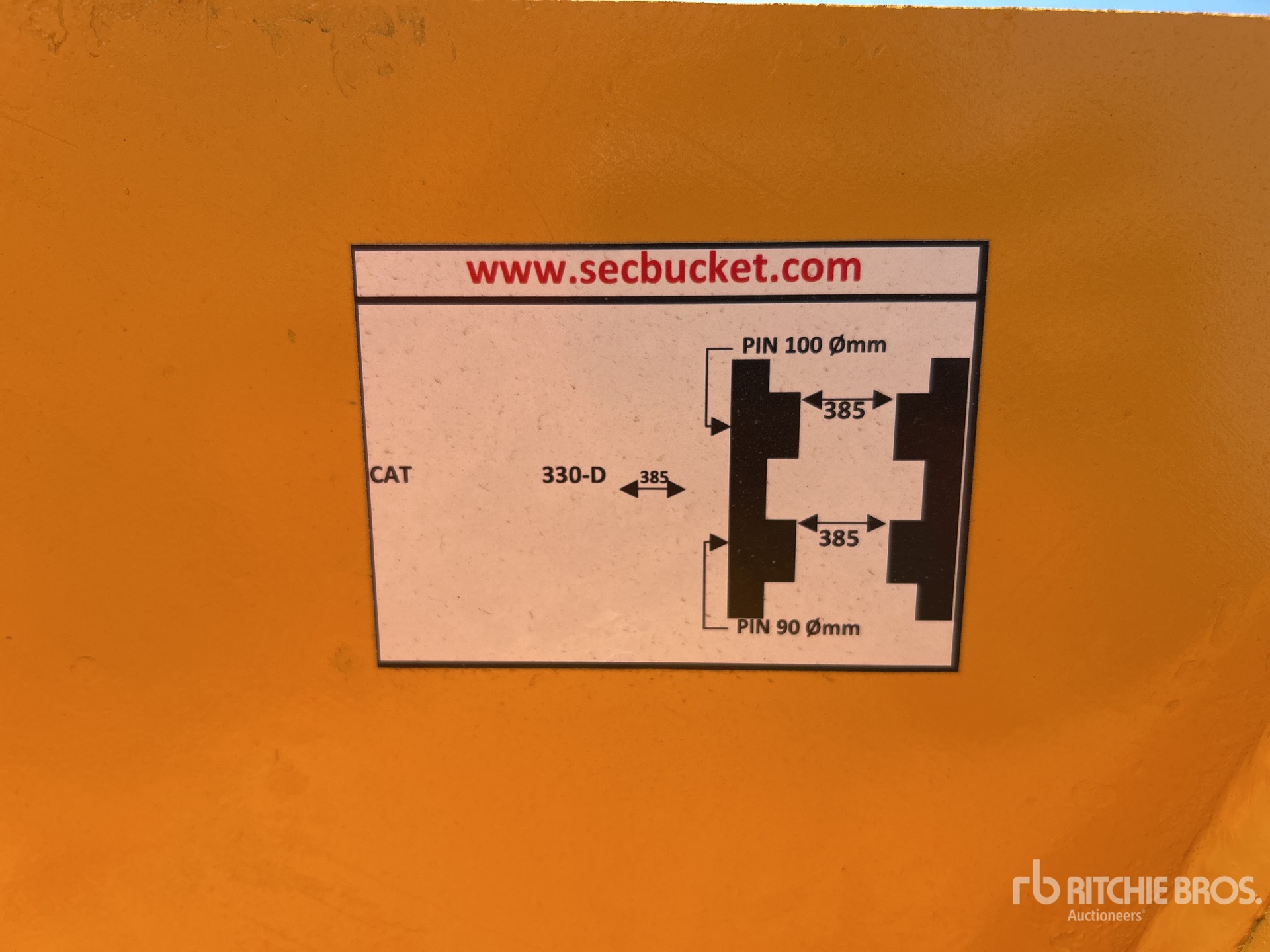 2026 SEC 48 in. to fit Cat 330D digging (Un ...