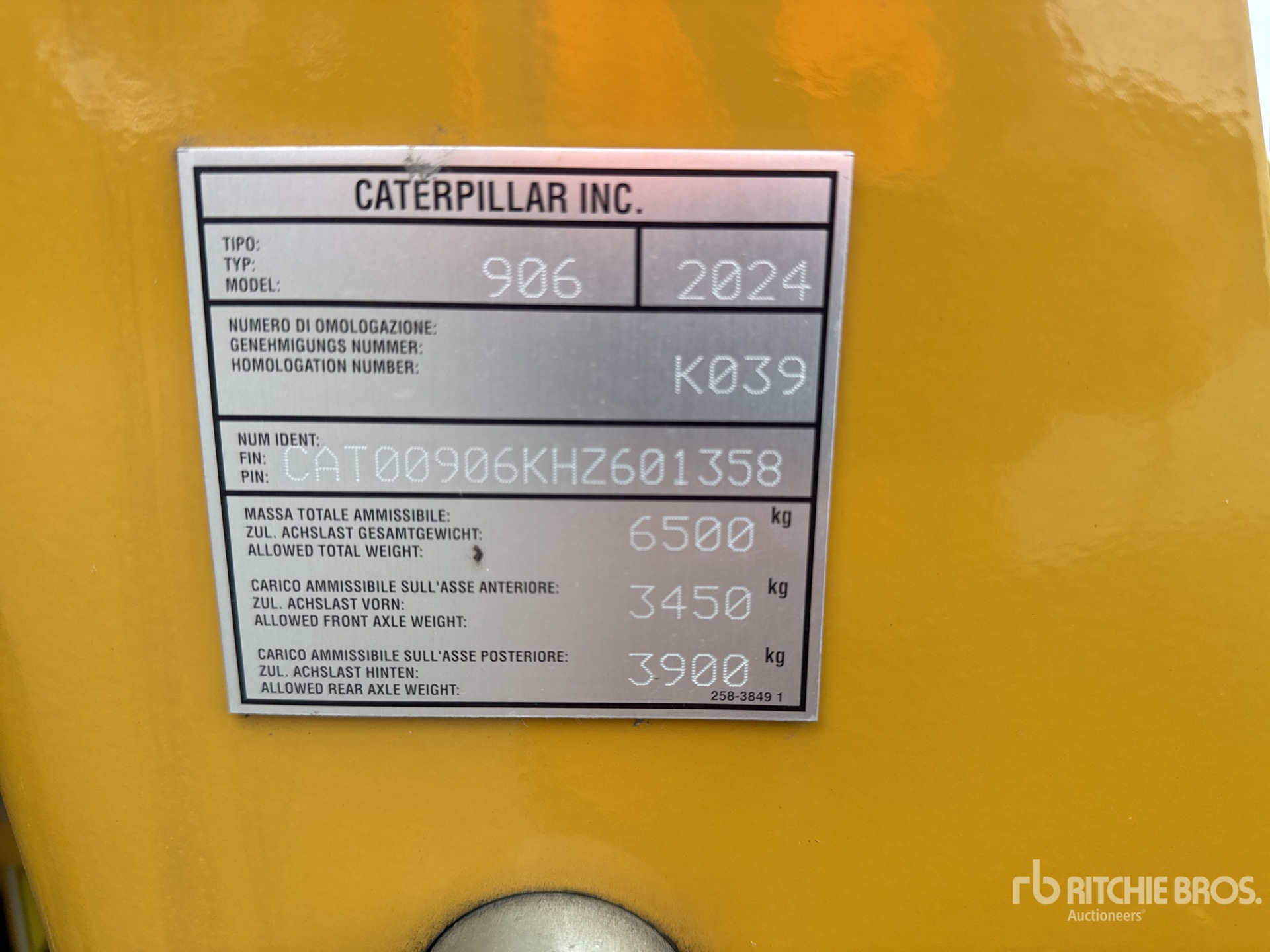 2024 Caterpillar 906