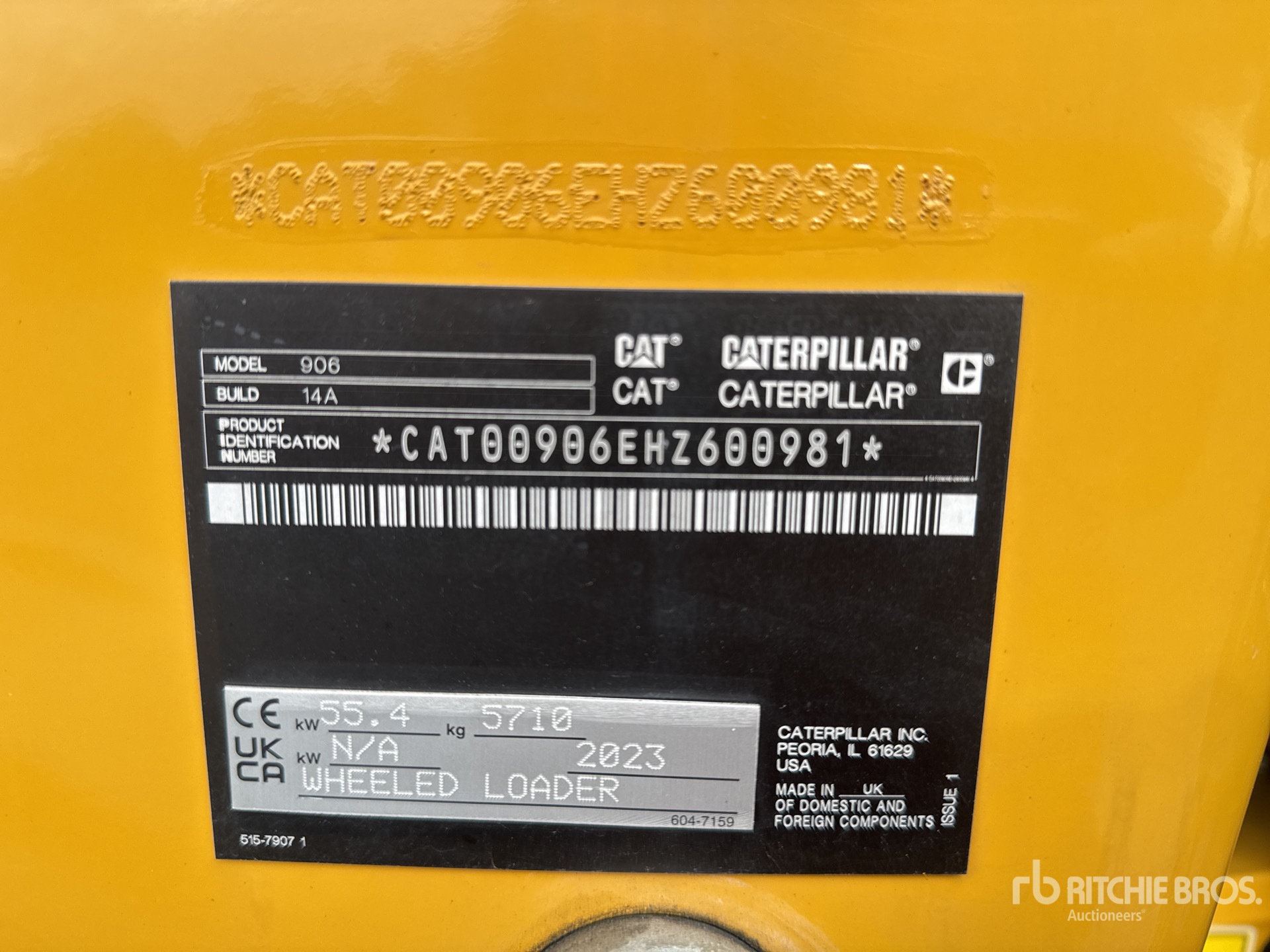 2023 Caterpillar 906