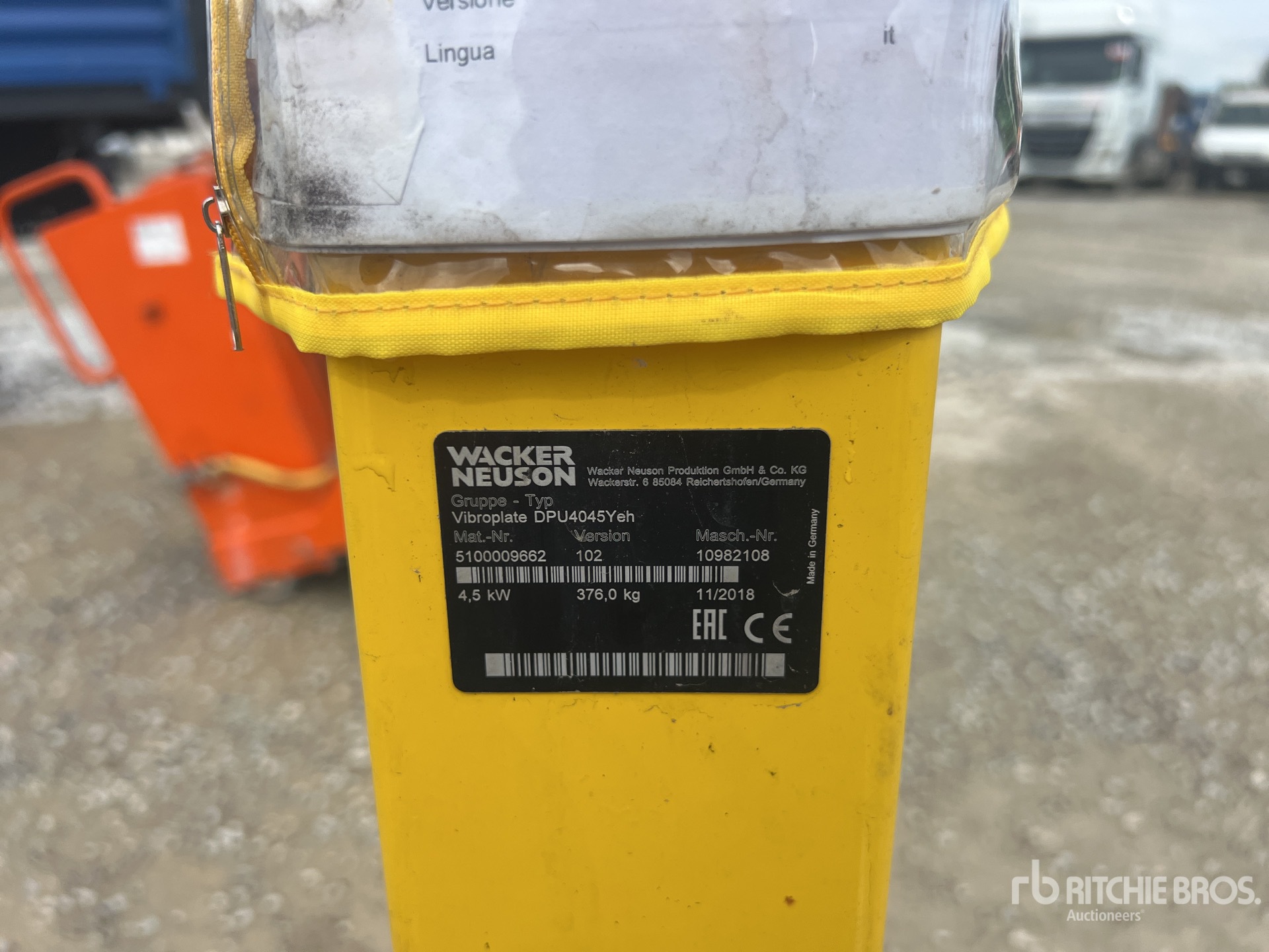 2018 Wacker Neuson DPU4045