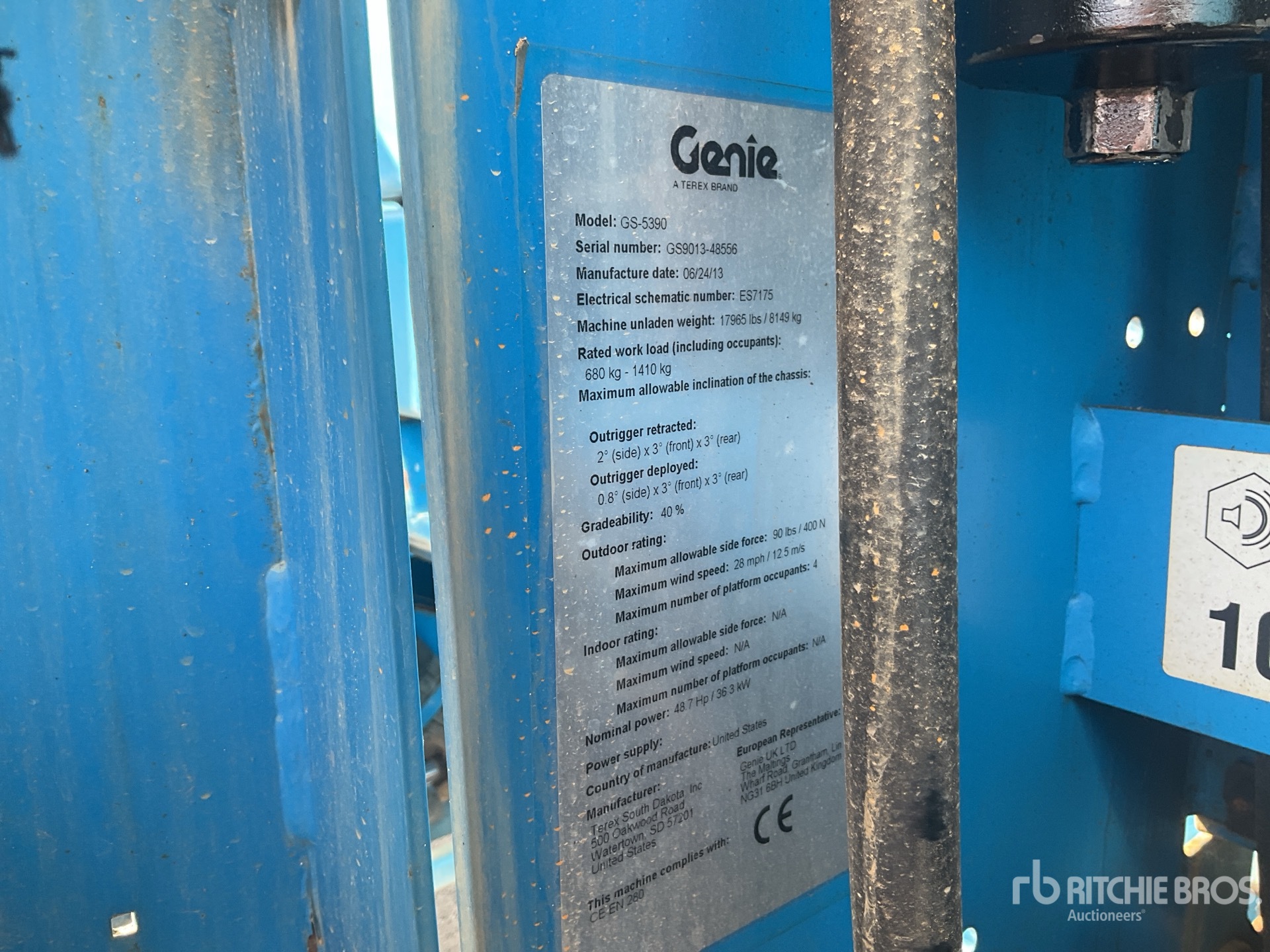 2013 Genie GS-5390