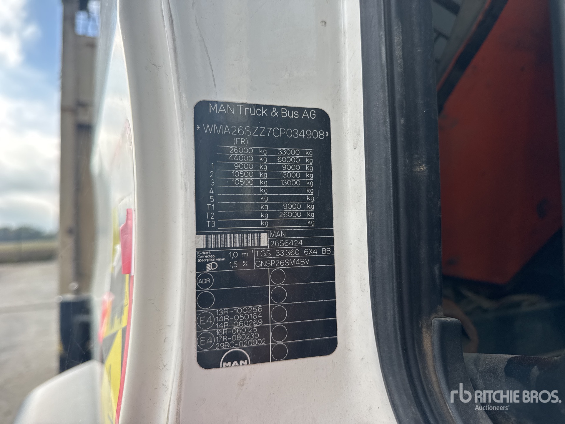 2012 Man TGS 33.360