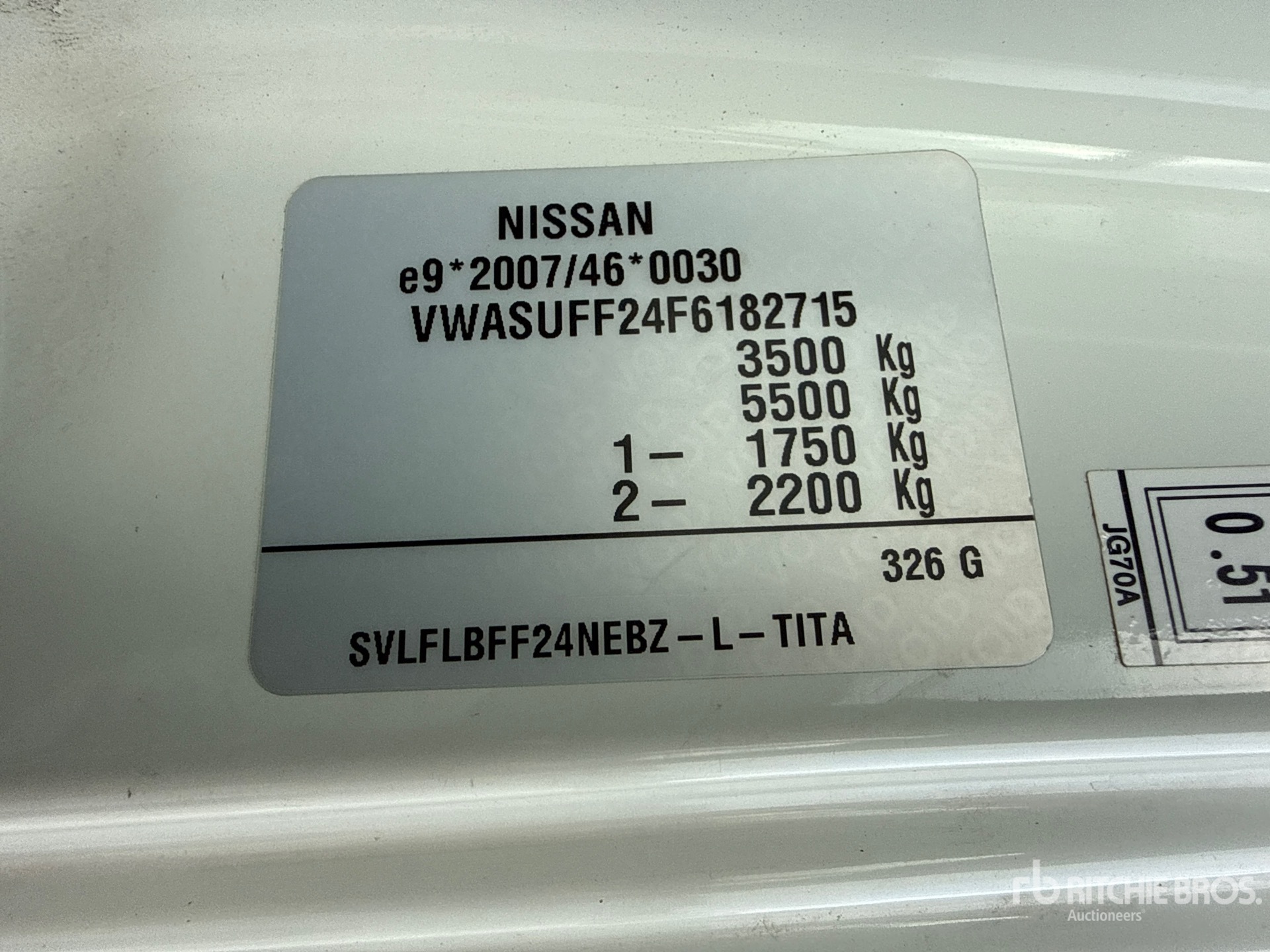 2015 Nissan CABSTAR 35.12