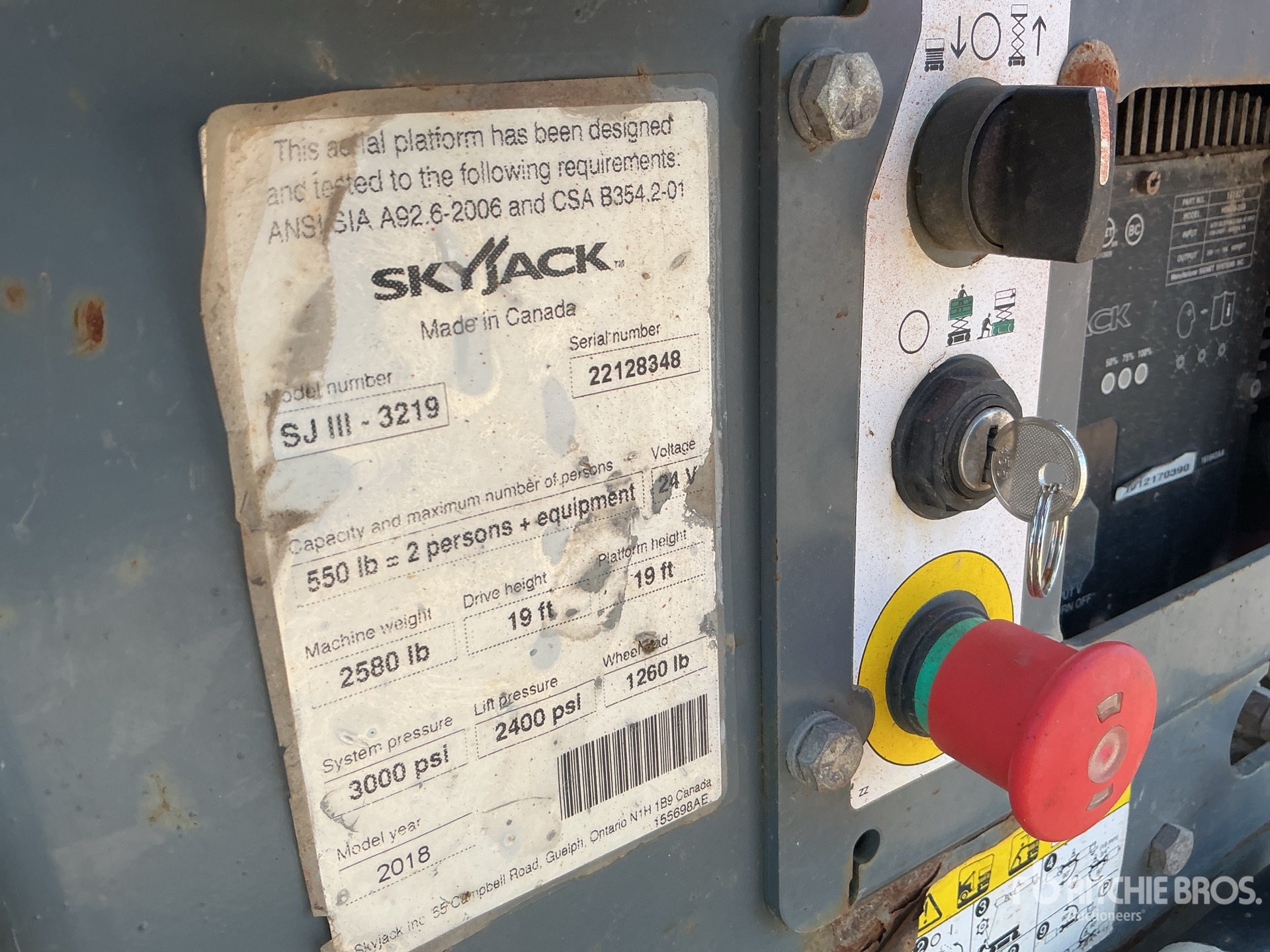 2018 Skyjack SJIII-3219