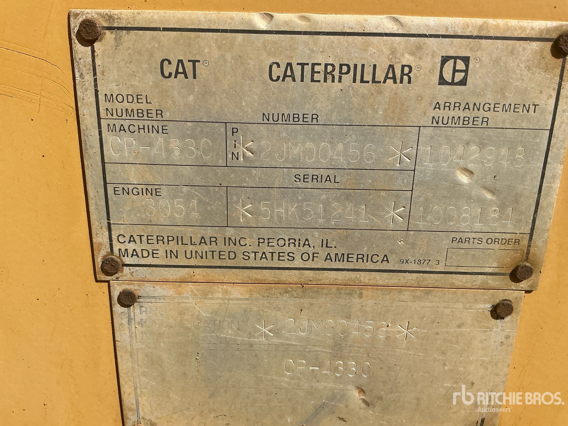 1997 Caterpillar CP-433C