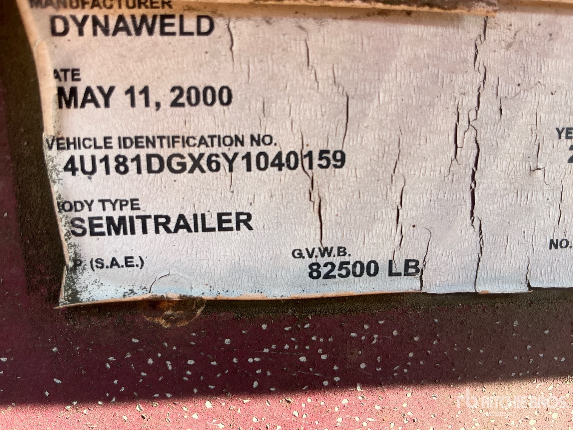 2000 Dynaweld 70X-20