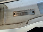 General Appearance with Frame Stamp Serial Number/VIN Photo