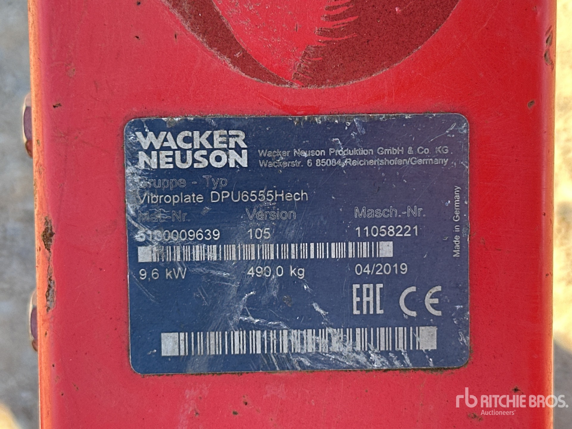 2019 Wacker Neuson DPU6555HECH