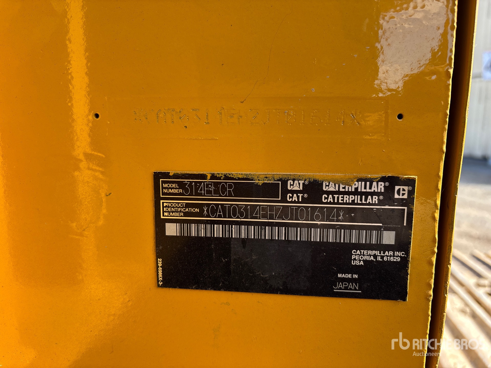 2016 Caterpillar 314ELCR