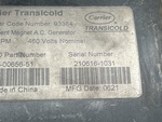 General Appearance with Refrigeration Unit Serial Number