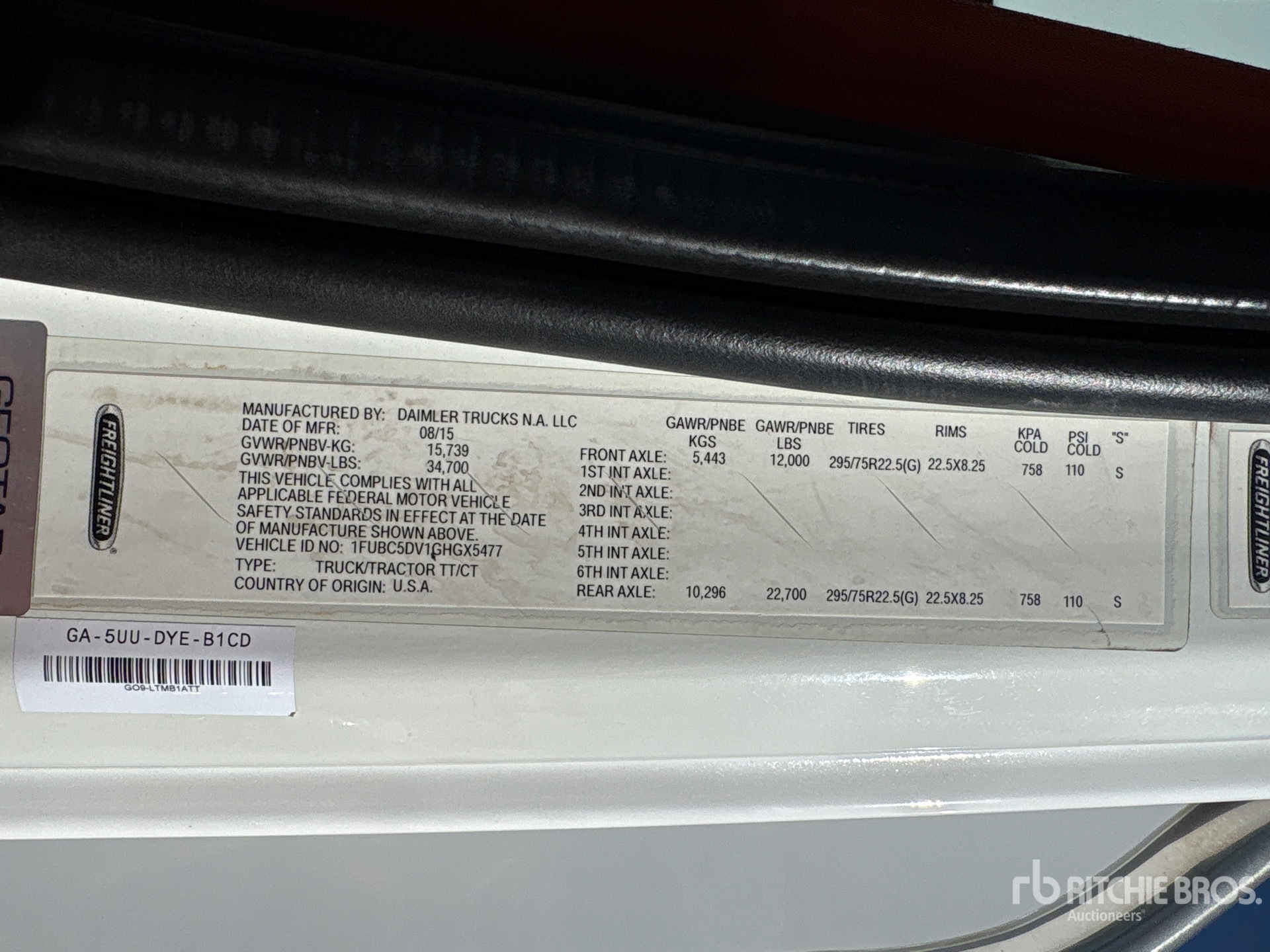 2016 Freightliner M2 112