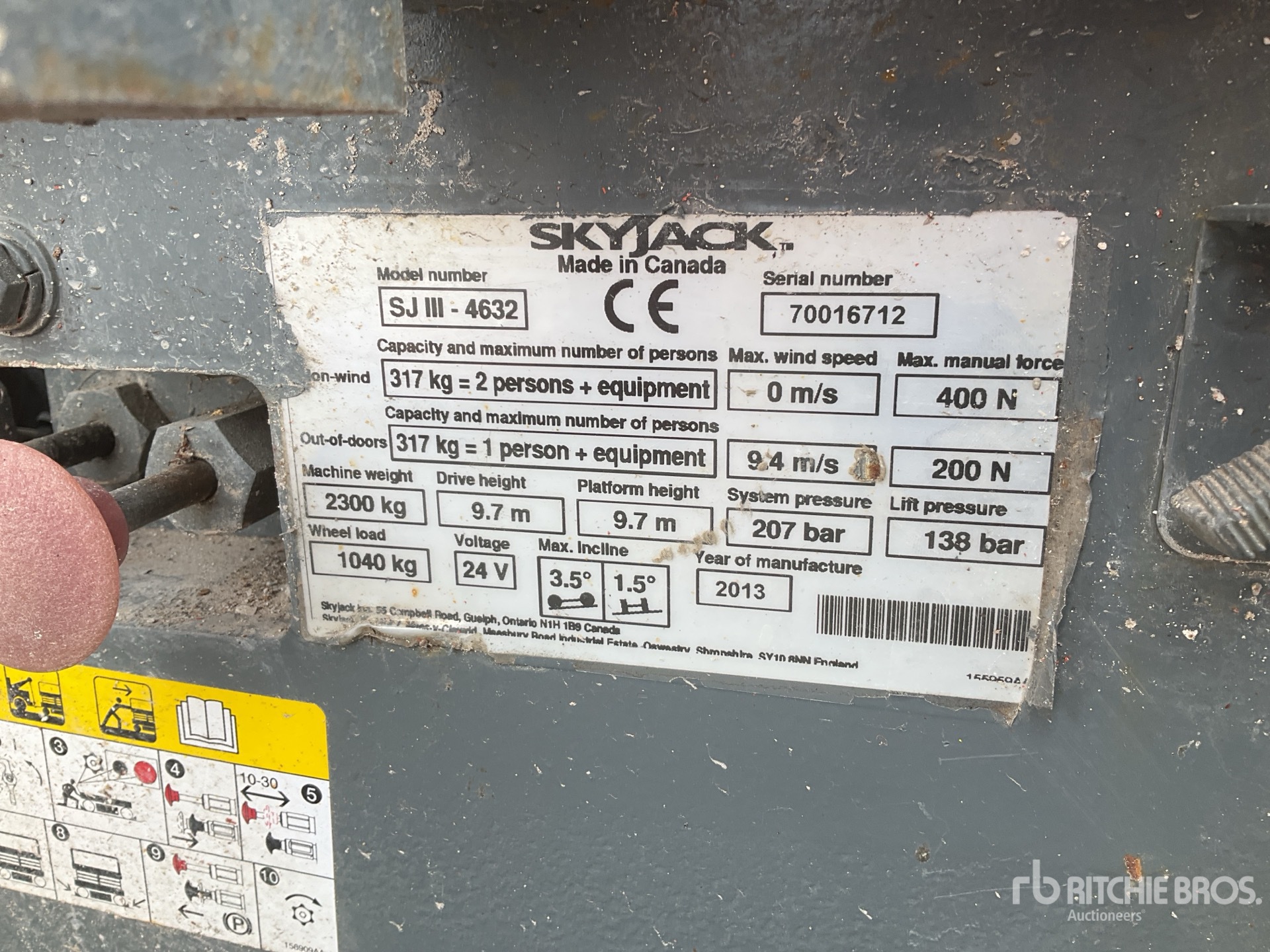2013 Skyjack SJIII4632