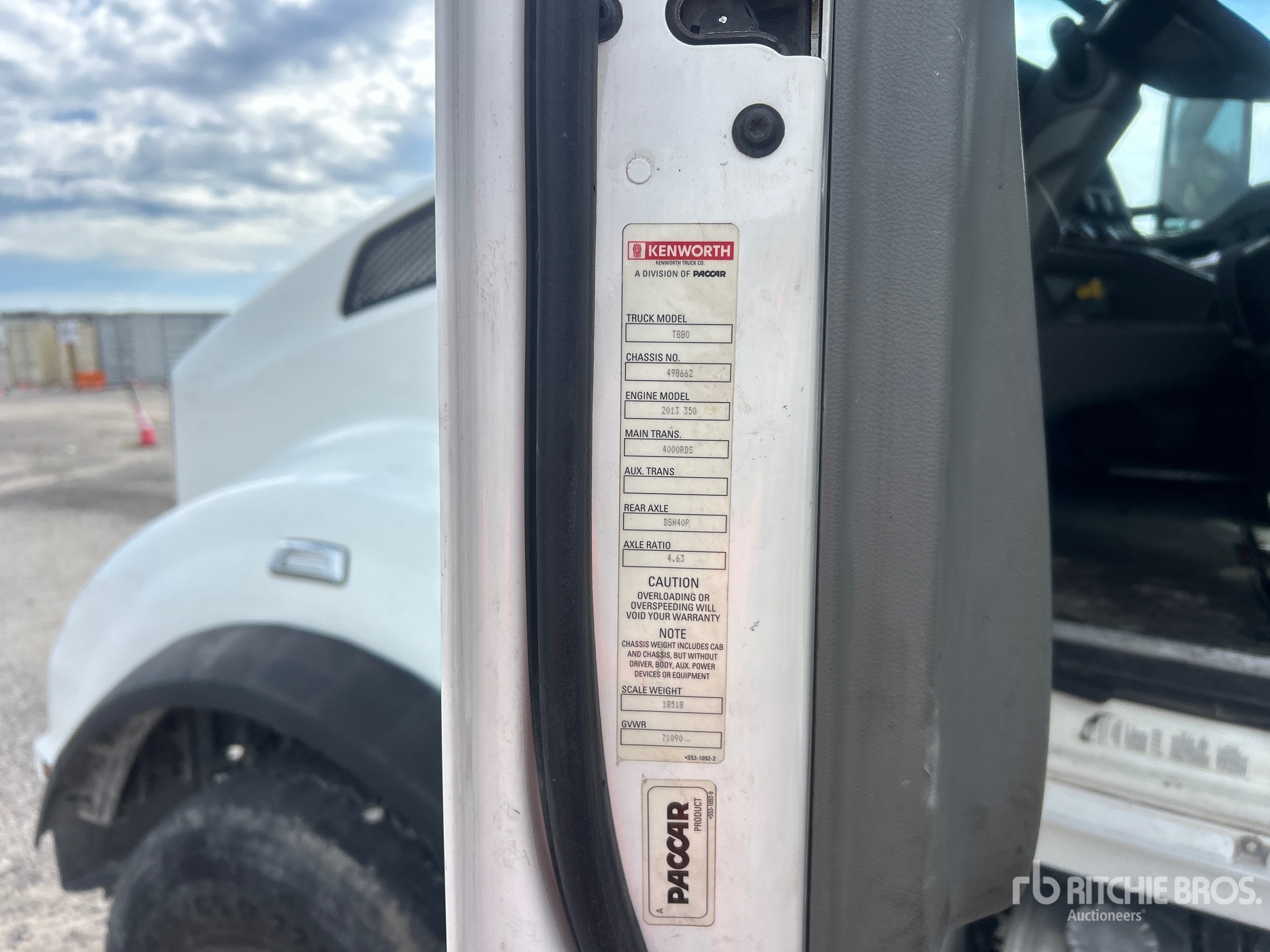 2016 Kenworth T880