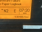 Aspect général with Compteur horaire / compteur kilométrique