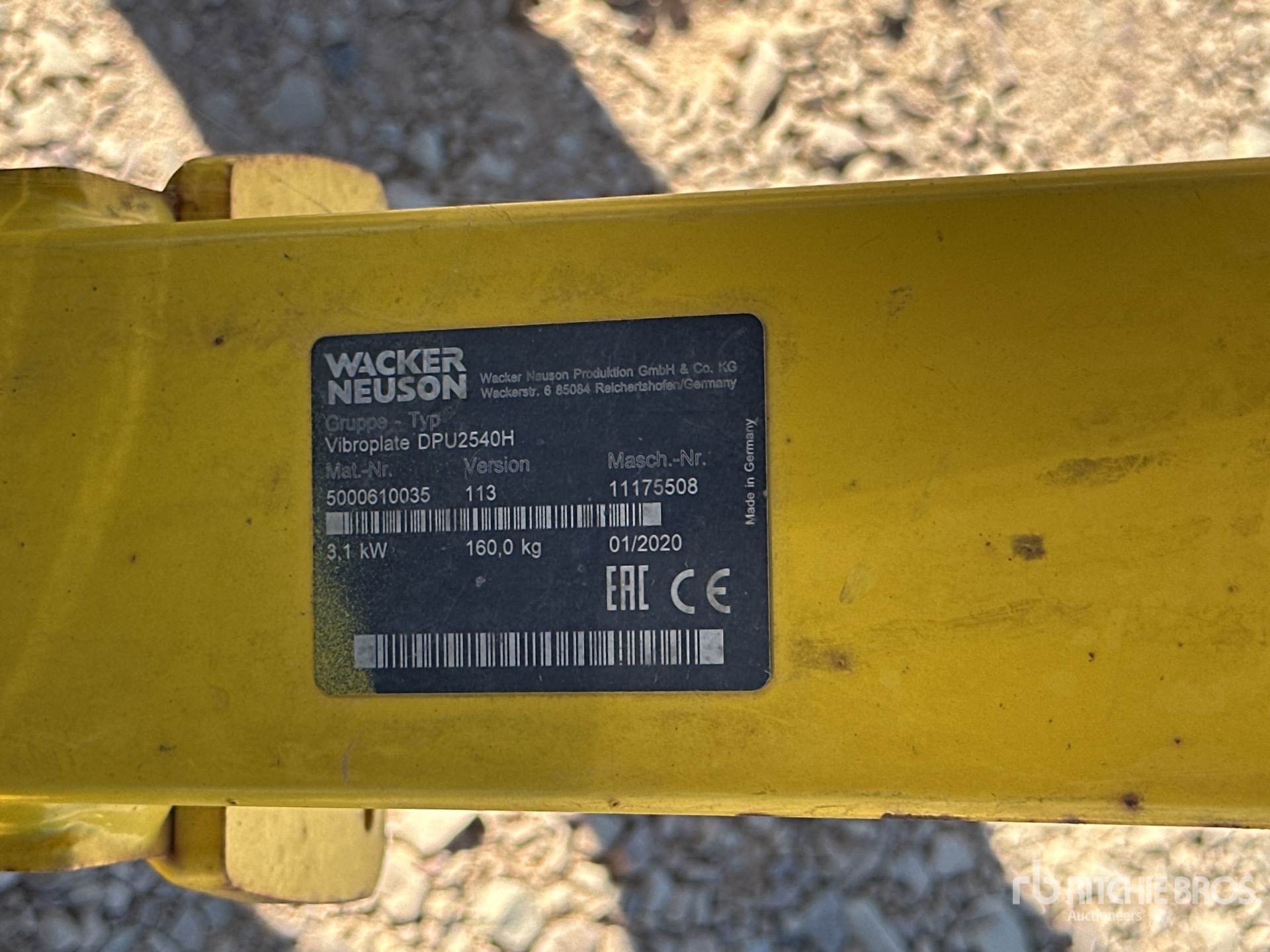 2020 Wacker Neuson DPU2540H