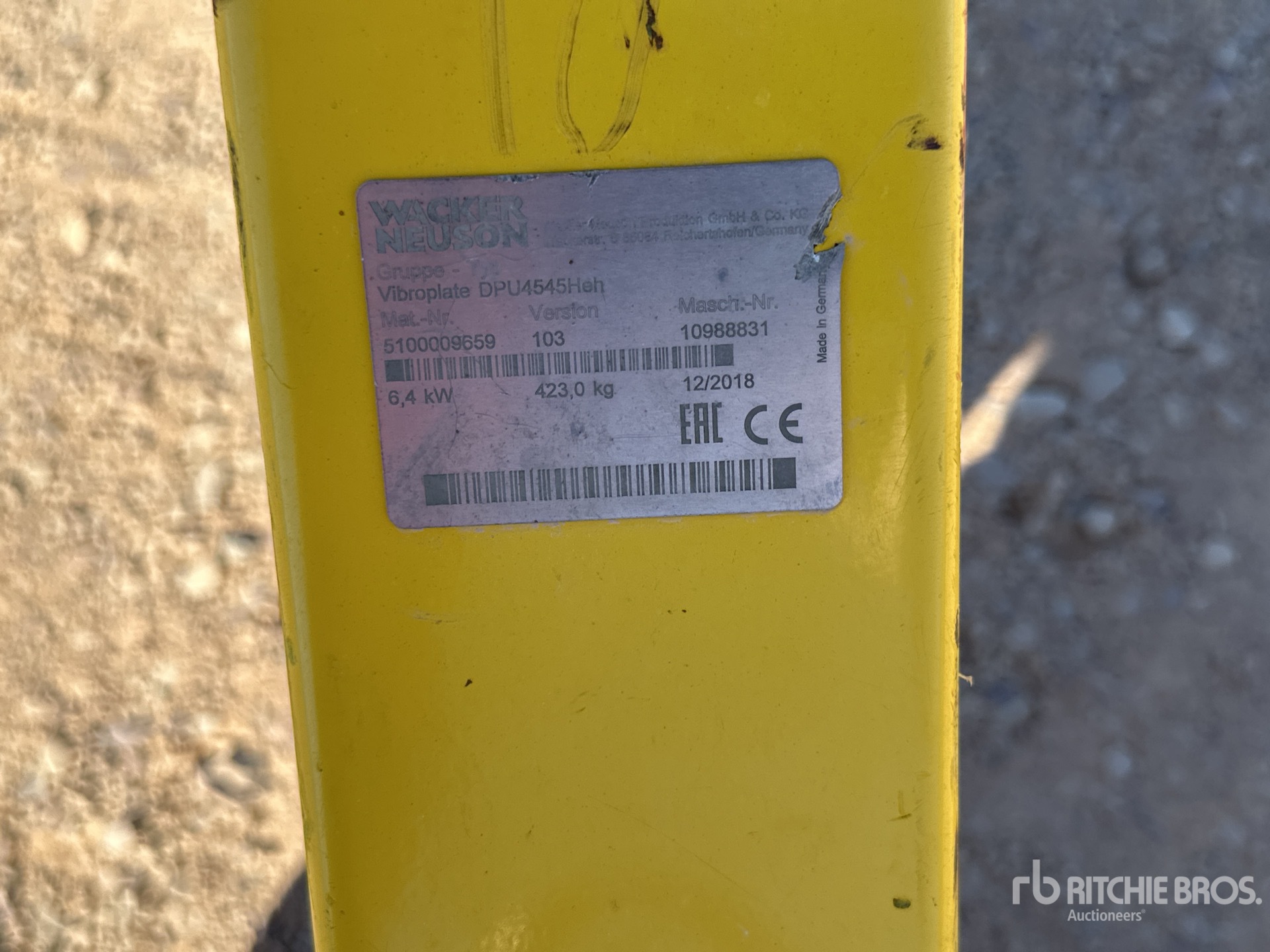 2018 Wacker Neuson DPU4545HEH
