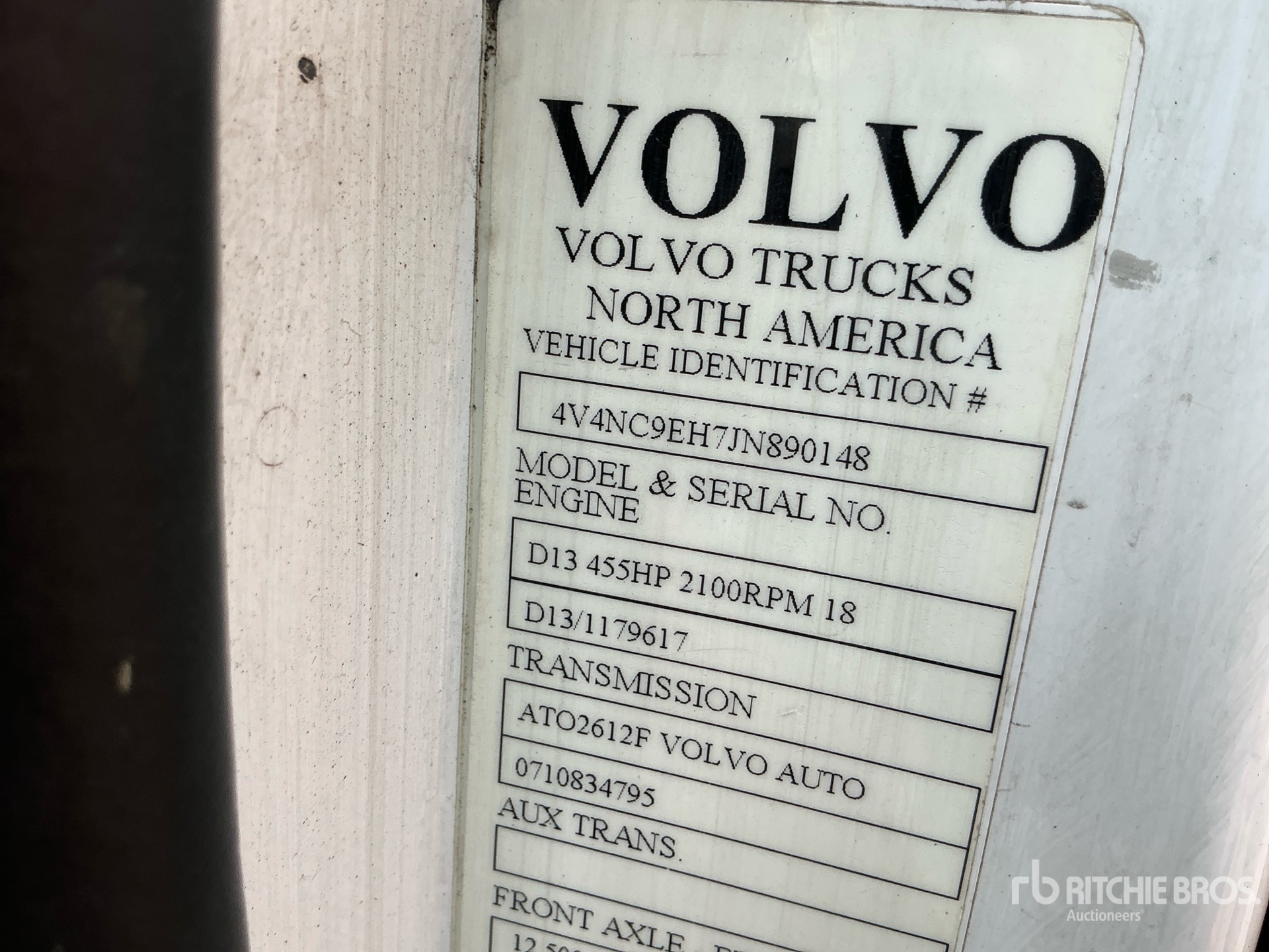 2018 Volvo VNL