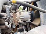 Motor with A/C Compressor