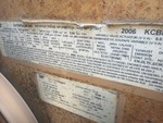 Motor with Emission Label