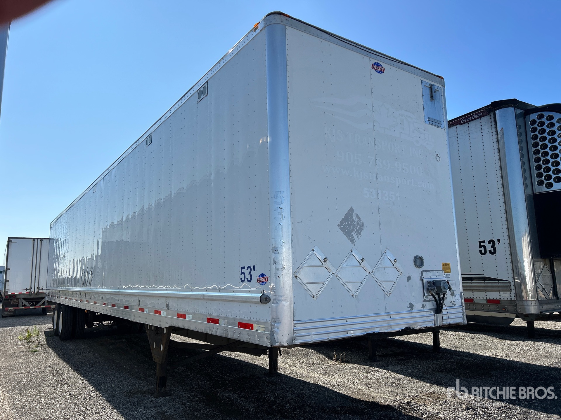 2012 Utility 53 ft x 102 in T/A