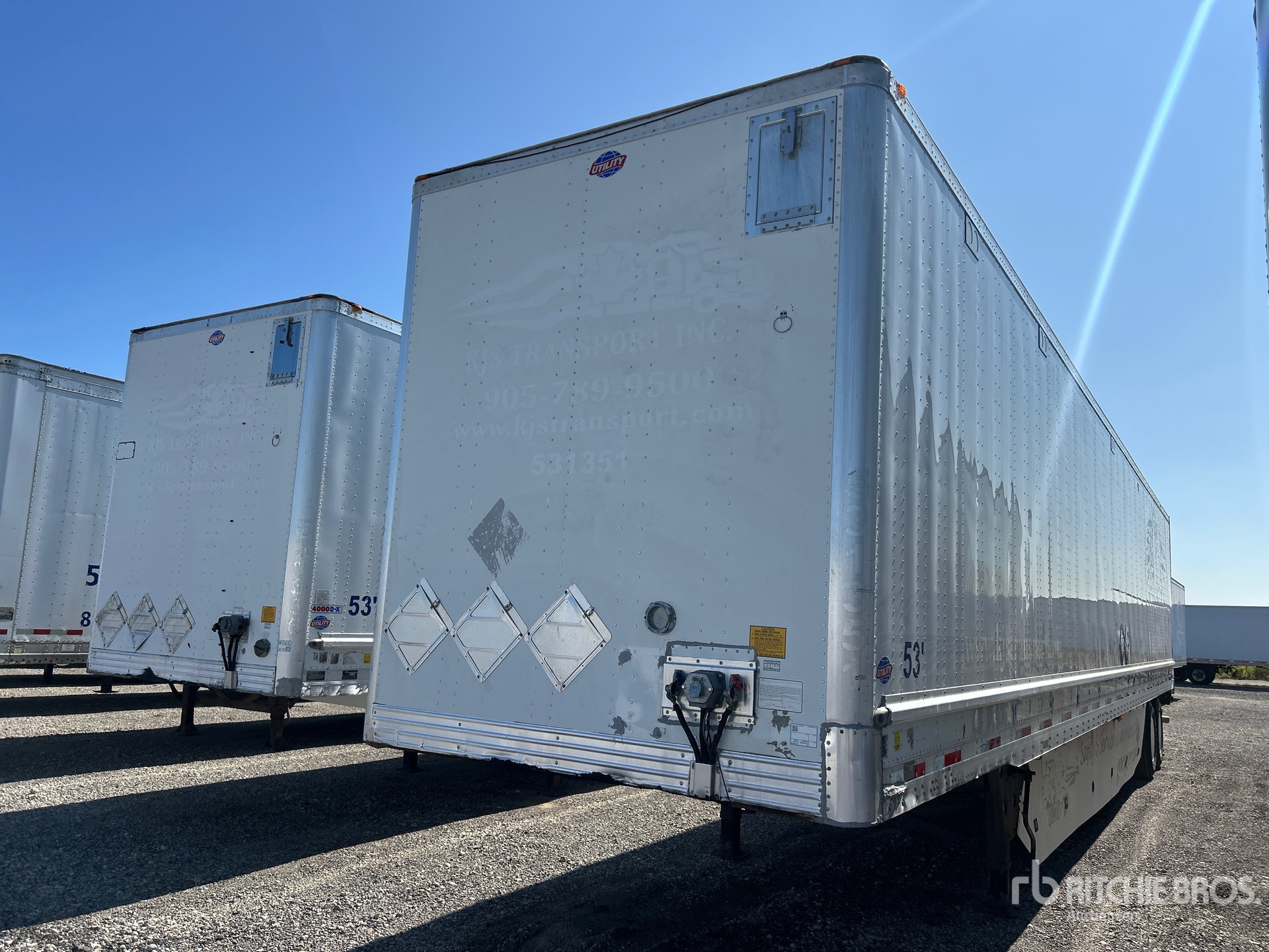 2012 Utility 53 ft x 102 in T/A