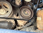 Engine with A/C Compressor