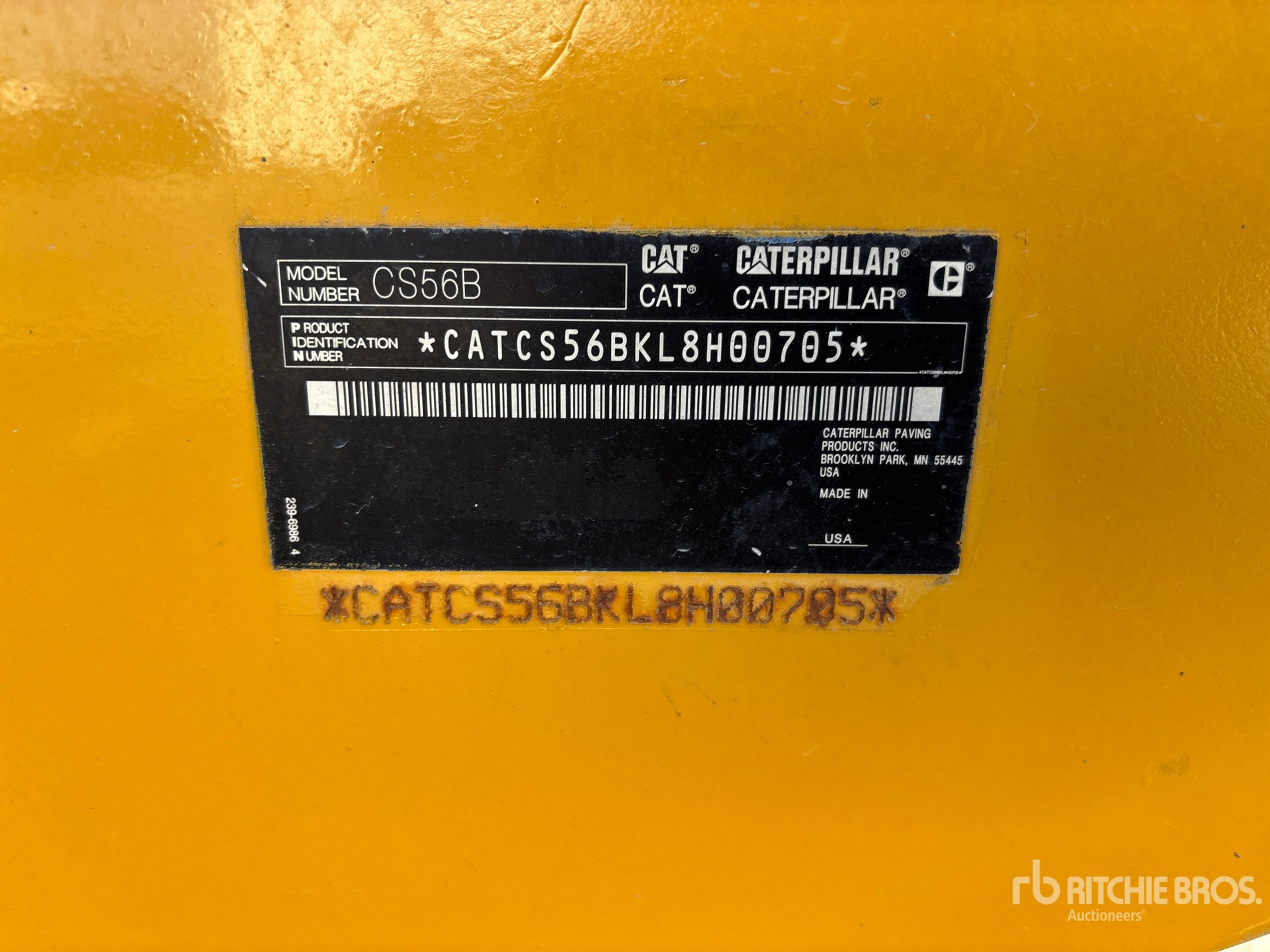 2014 Caterpillar CS56B