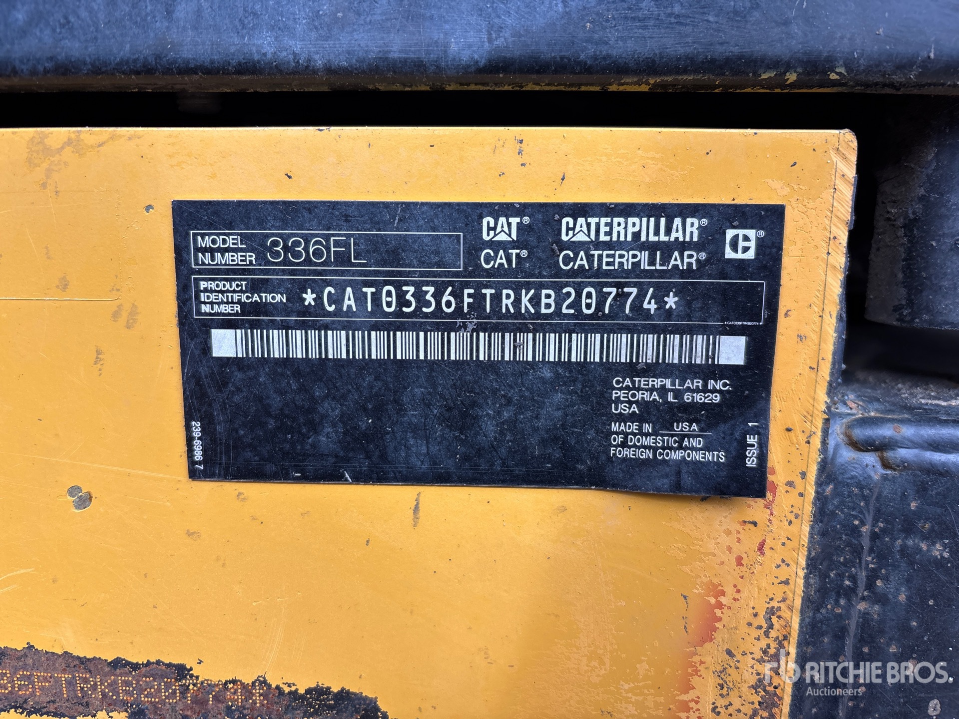 2018 Caterpillar 336FL