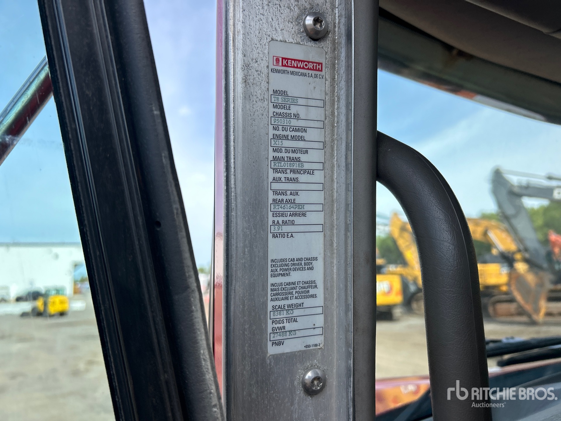 2019 Kenworth T800