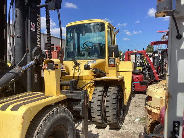 2012 Hyundai 160D-7E 35053 lb 4x2 Rough Terrain Forklift