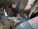 Engine with A/C Compressor