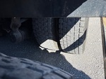 Underbody with Left Rear Drive Tires