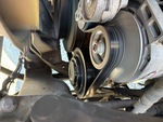 Engine with A/C Compressor