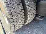 Underbody with Left Center Drive Tires