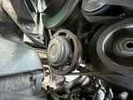 Moteur with compresseur de climatisation