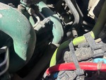 Engine with Air Compressor