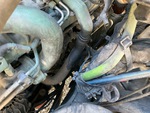 Engine with Air Compressor