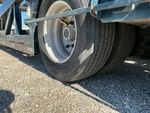 Trailer Chassis with Tire Condition