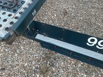 Trailer Chassis with License Plate Light Functional