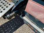 Trailer Chassis with License Plate Light Functional
