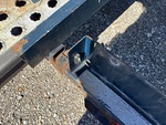 Trailer Chassis with License Plate Light Functional