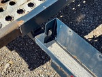 Trailer Chassis with License Plate Light Functional