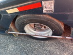 Trailer Chassis with Tire Condition