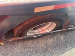 Trailer Chassis with Tire Condition