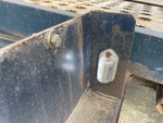 Trailer Chassis with License Plate Light Functional